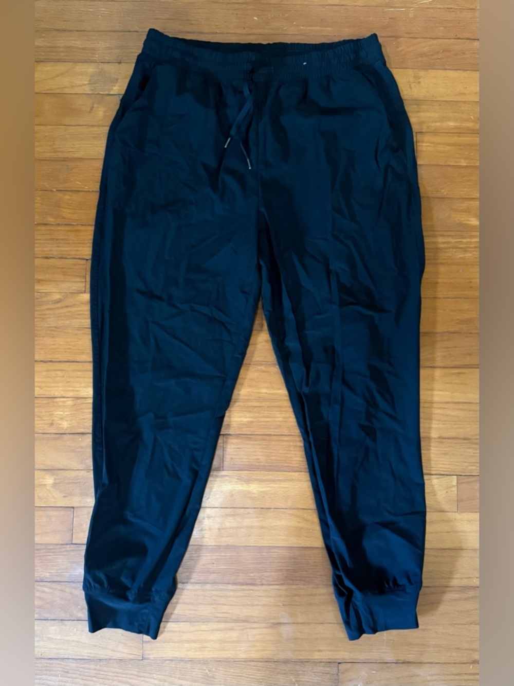 Old Navy Black Active Front-tie Joggers